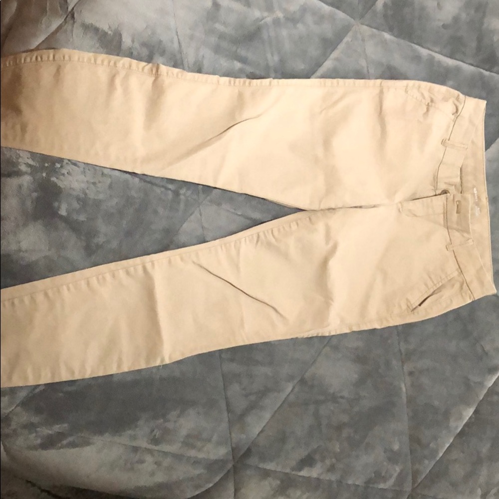 Khaki skinny pant